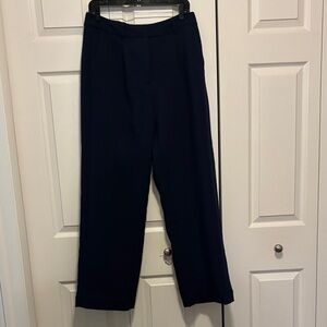 Old Navy Taylor Navy Blue Women's Wide Leg Pants
